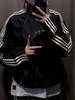 F022735自带做旧肌理梭织运动斜拉链夹克外套 商品缩略图3