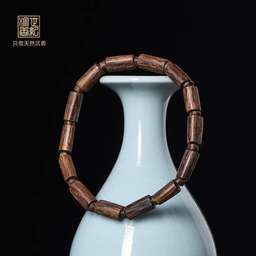 香圈硬核藏品！|天然惠安沉香桶珠 沉水级 约6.3mm 5.5克 SP9568 商品图0