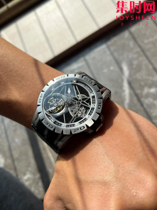 NEW陀飞轮机械机芯！钛金属 罗杰杜彼EXCALIBUR NEW王者系列陀飞轮 RDDBEX0479 男士腕表 商品图6