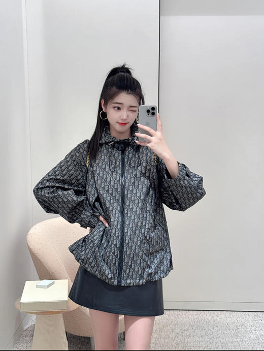 迪奥 25年秋冬新款 老花冲锋衣外套（MM） 商品图5