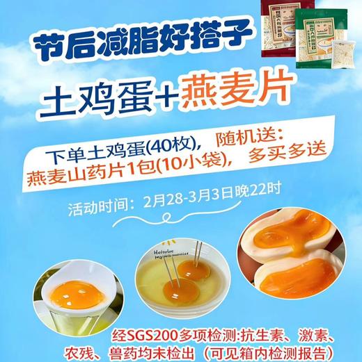 【七彩山鸡蛋】SGS机构检测 真正的无农残  无激素  无色素  无抗生素  农家散养土鸡蛋40枚 原生态散养 新鲜采集 营养好吸收  1004 商品图1