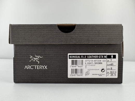 春季特惠💰460 Arcteryx 始祖鸟 Konseal FL 2 舒适轻盈 防滑耐磨 低帮 户外功能鞋 男款 商品图8