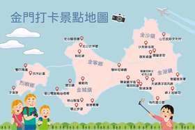 金门景点打卡地图