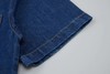 F022734早春新款后背植绒地球牛仔马甲衬衫 商品缩略图8