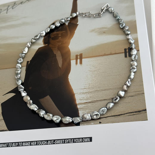 大溪地无核keshi项链｜不规则的美丽 商品图1