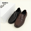 和诚行2026春季新款时尚百搭真皮透气一脚蹬男式商务鞋0551281 商品缩略图1