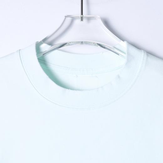 SDSA男装2026新款重磅纯棉短袖T恤侧开叉按扣设计感宽松圆领上衣 商品图2