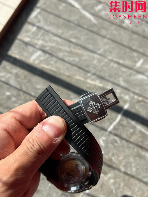 BBF百达翡丽AQUANAUT系列5167A 手雷系列 水泥灰 黑手雷 丹东324一体机 男士腕表 表径40mm 商品图8