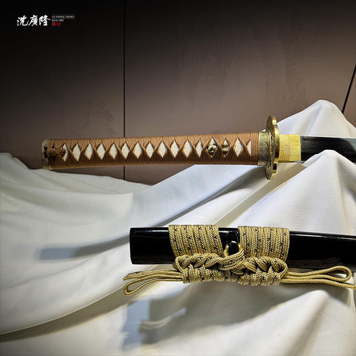 斩月强反打刀 传统刀剑 沈广隆刀剑 武士 未开刃 商品图4