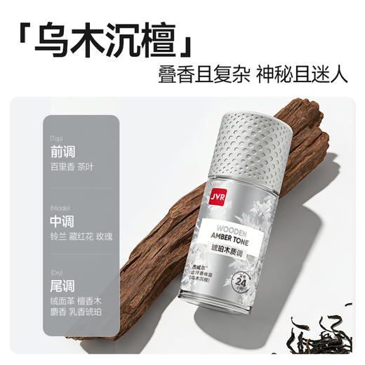 杰威尔止汗露腋下止汗滚珠走珠腋窝去异味除汗臭干爽香体露男 商品图2