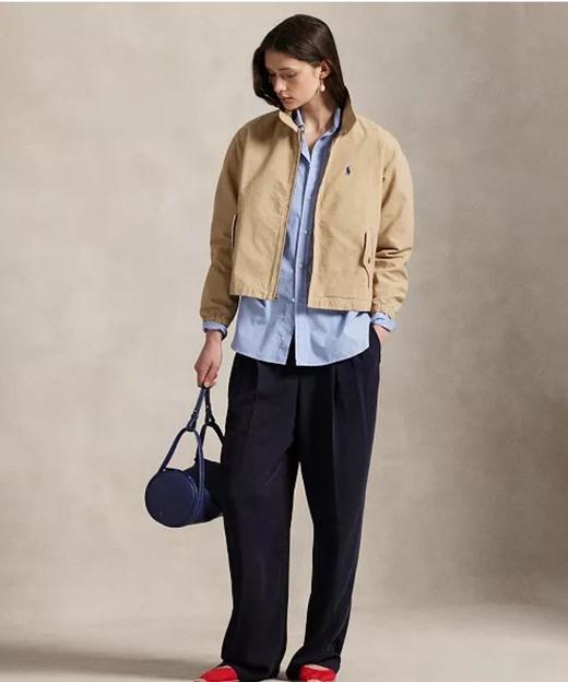 直发 拉夫渠道货！立领工装风小马刺绣夹克 商品图1