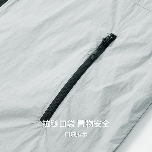 【防晒】圣得西轻量化设计防晒衣2026新款春季透气连帽男士外套 商品图8