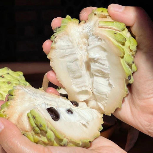 热卖中！！【顺丰/京东发货】宝岛台湾凤梨释迦果 现摘现发 清甜软糯 商品图5