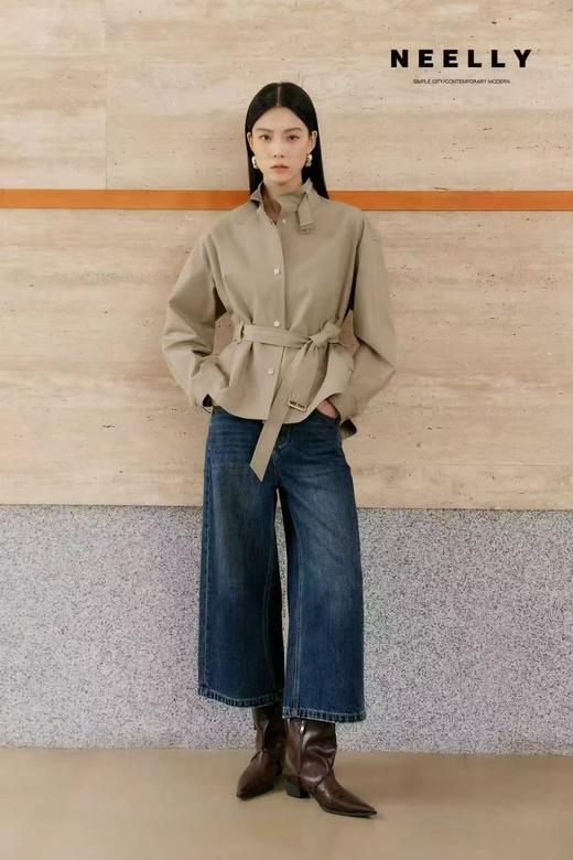纳俪NEELLY女装短风衣N26021F01073 商品图0
