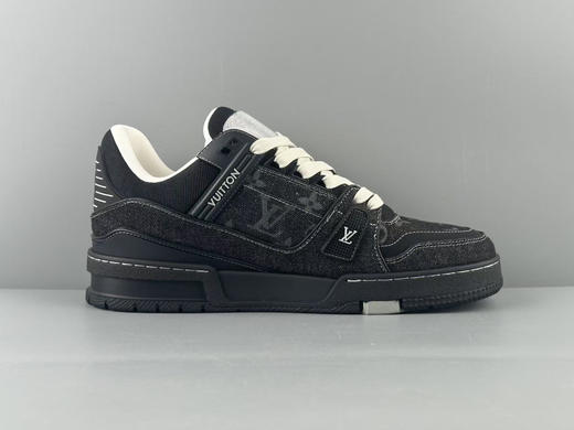 春季特惠💰720 LV 纯原版本 # 驴牌 Trainer 黑色牛仔压花 商品图2