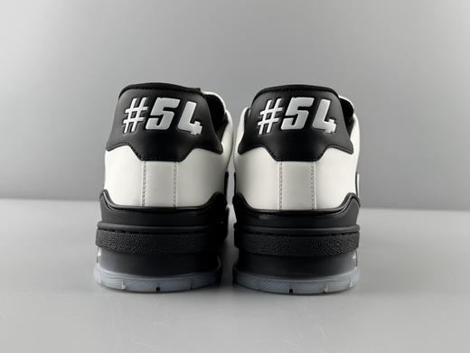 春季特惠💰720 LV 纯原版本 # 驴牌 Trainer 经典配色黑白彩虹鞋带 商品图6