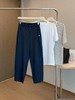 F022755夏季松紧腰设计舒适随性薄款日韩系简约休闲裤 商品缩略图11