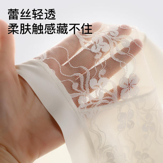 N2-【蕾丝高腰轻收腹】3条10A抑菌无痕不夹臀女士内裤提臀轻塑裤女  笔韵生香 商品图8