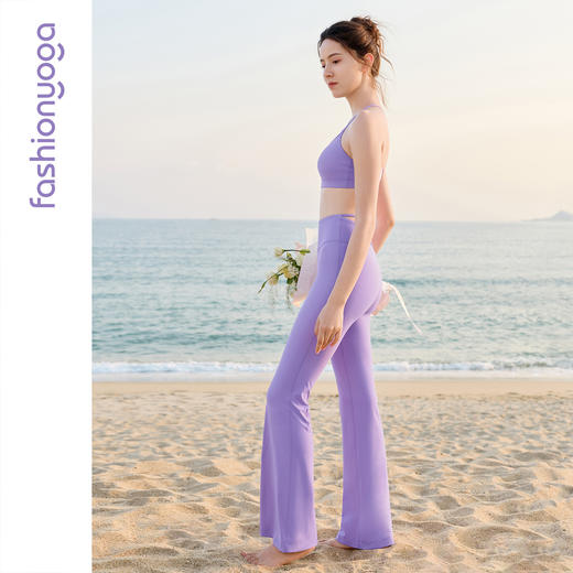 FY16901曼妙无裆线喇叭长裤 商品图6