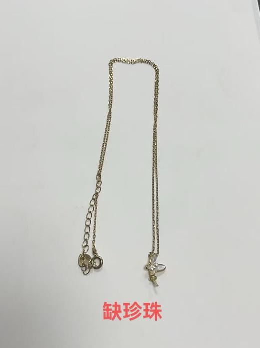 S1PC0281S1XXX0 周大生CHOW TAI SENG S925蝶恋珍珠造型项链套链时尚简约百搭 商品图3
