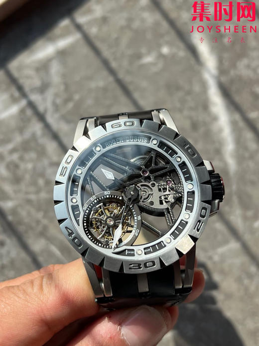 NEW陀飞轮机械机芯！钛金属 罗杰杜彼EXCALIBUR NEW王者系列陀飞轮 RDDBEX0479 男士腕表 商品图1