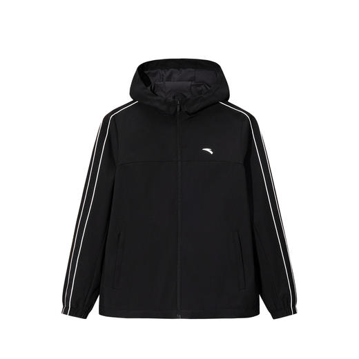 安踏无氟防泼水外套女2026新款宽松综训夹克运动服上衣162617604S 商品图0