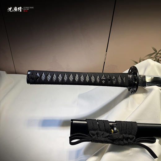 黑旋风直刀 传统刀剑 沈广隆刀剑 武士 未开刃 商品图4