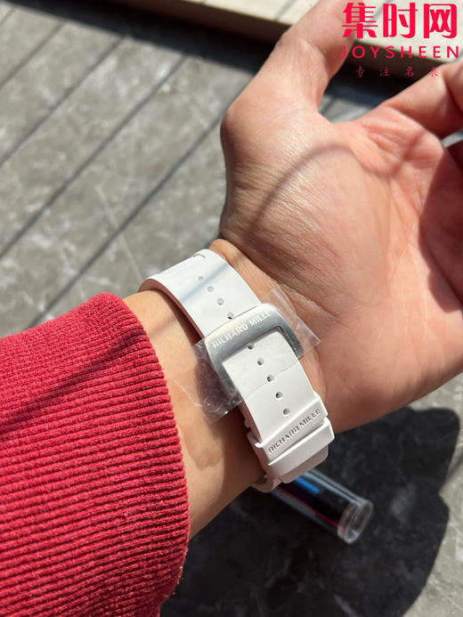 NEW理查德米勒RM055新升级V5版 理查米尔RM55 白陶瓷 男士腕表 升级一体机芯版本 原装一体双发条盒一体机芯 品质更加稳定 商品图8