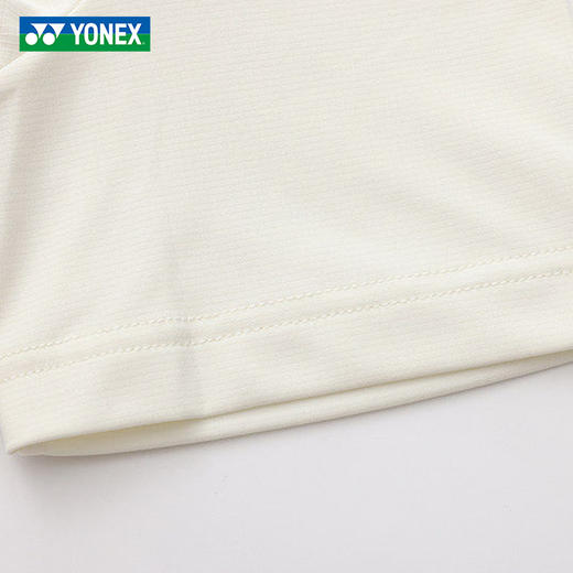 YONEX尤尼克斯yy羽毛球服女款透气舒适运动短袖16907CR 商品图3