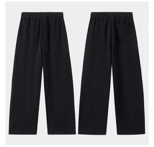 【灵感休闲裤】重磅自带筋骨挺而有型2026春季百搭360g混纺羊毛时髦老钱风 商品图9