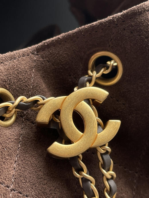 香奶奶 25Bag 深棕麂皮两尺寸 商品图5