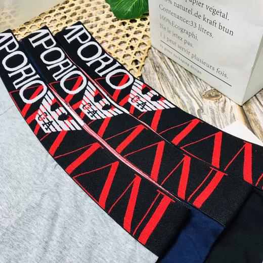 F022788彩盒装柔软舒适纯棉彩logo男士平角内裤 商品图6