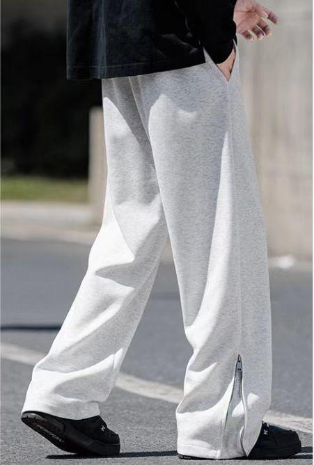 F022738拉链开叉卫裤谁穿谁好看的休闲裤 商品图7