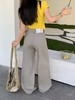 F022722日系工装牛仔裤女春季显瘦宽松阔腿裤微弯刀休闲裤 商品缩略图5