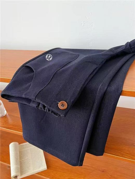 F022757春夏季新款休闲通勤水洗原色阔腿牛仔裤 商品图7