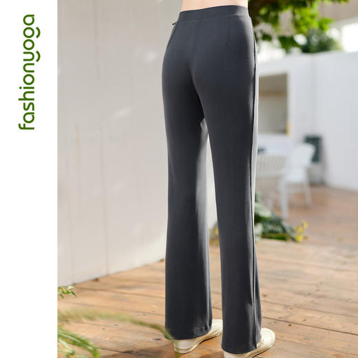 F16917修身裤脚开叉长裤/九分裤 商品图3