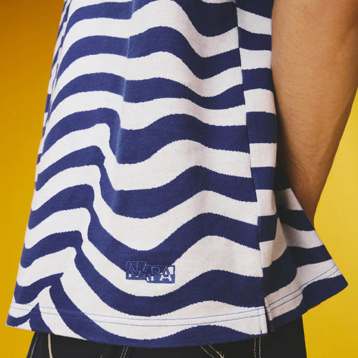 Napapijri 中性Martine Rose联名棉质短袖polo衫 条纹 NP0A4HG9L651 商品图4