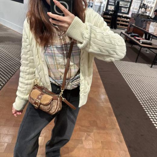 到手价1580元 coach新款Ashton折扣 斜挎包/腋下包 尺寸：19.6*8.9*5.7cm  美国代购，无中文标签，介意慎拍 商品图8