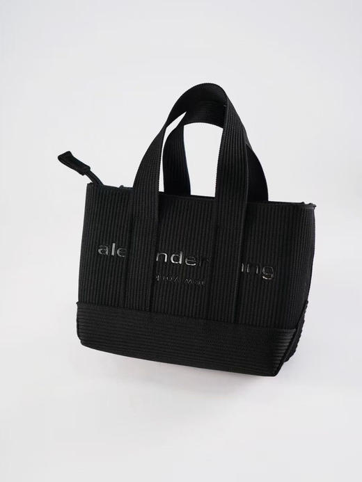 原单正品 𝗔𝗹𝗲𝘅𝗮𝗻𝗱𝗲𝗿 𝗪𝗮𝗻𝗴｜亚历山大王螺纹mini款包包
尺寸:20 *15cm 商品图4