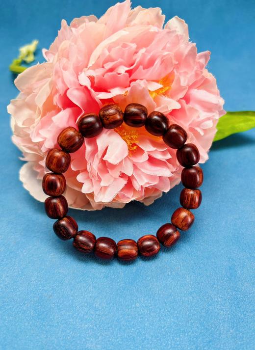 【海南降真鼓珠沉水单圈手串】直径1.0cm | 大梦香堂 商品图0