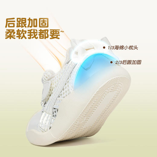 EBMINI英贝米尼女童学步鞋2026春季新款百搭女小童休闲鞋潮流女宝宝鞋子16-26 商品图2