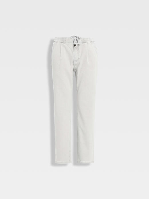 callisto黎明灰宽松直筒收脚牛仔休闲裤 商品图0