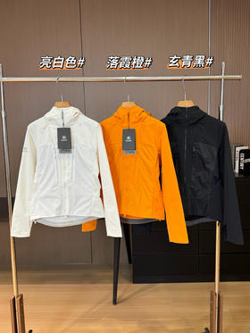 点此购买 凯乐石M8-PRO春秋季女士耐磨透汽弹力保暖户外攀岩连帽软壳外套 bk 340939