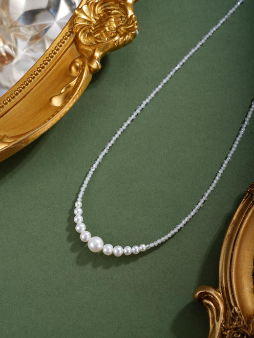 子佩集【月光序曲】珍珠惜王妃项链【XHXL001】排珠2602 商品图3