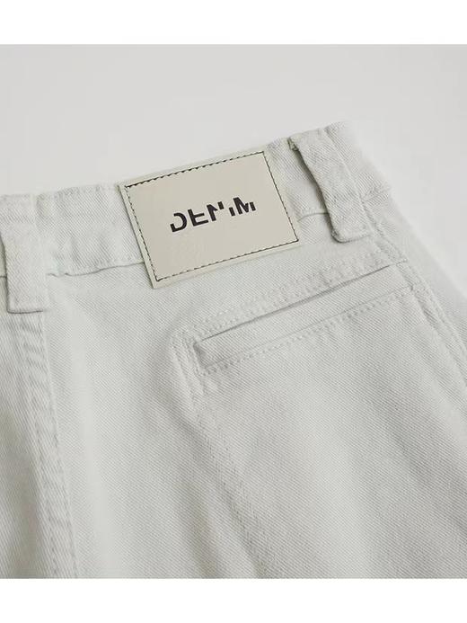 F022722日系工装牛仔裤女春季显瘦宽松阔腿裤微弯刀休闲裤 商品图13