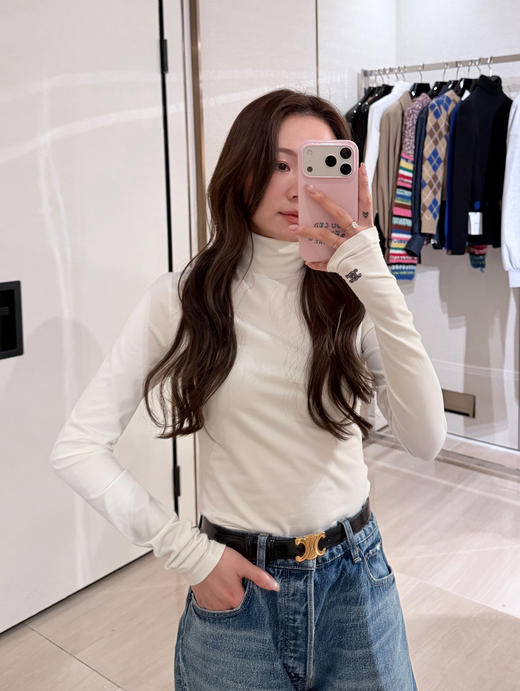 赛琳 最新款 高领长袖打底衫（MM） 商品图1