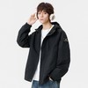 【DSL】大依优型大码男装春秋休闲夹克连帽百搭运动长袖外套加大码上衣 商品缩略图2