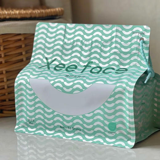 【喜颜xeeface 美肤巾 医护级美肤巾】 可以替代洁面乳的美肤巾；婴幼儿一类标准；不含荧光剂 商品图8