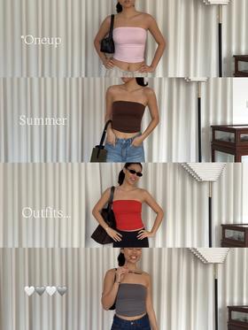 Summer vibe ✨夏天本命就是抹胸🔆