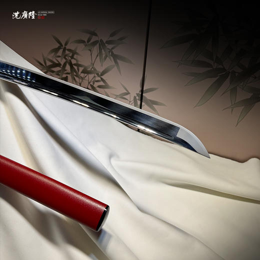 红武士打刀 传统刀剑 沈广隆刀剑 武士 未开刃 商品图3